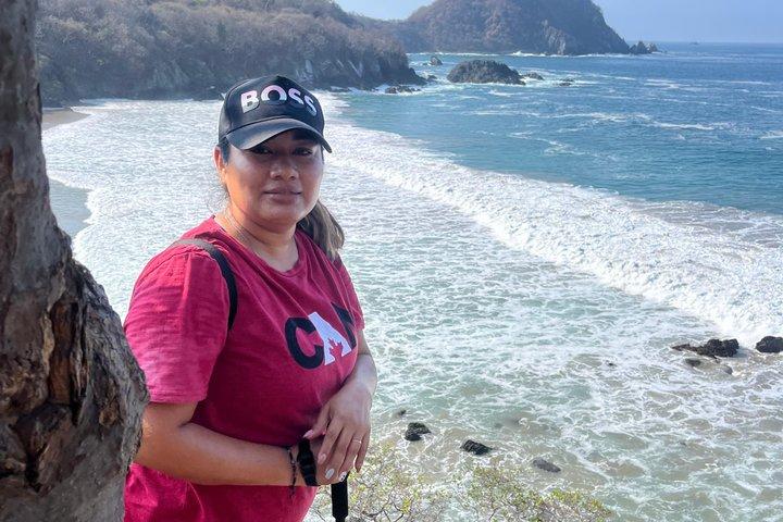 Private Hiking nas cavernas do Tigre e visitar a praia Majahua