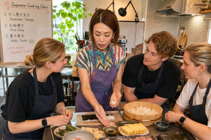 料理教室　富士山の見える静岡市の少人数制、旬の素材を使った日本の家庭料理レッスン