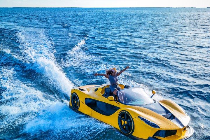 Sansibar Jet Car Ride mit Drohnen Footage am Kendwa Beach