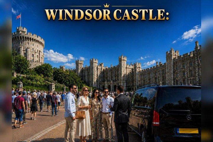 Windsor Castle: Privat Chauffeured luksus minivan fra London