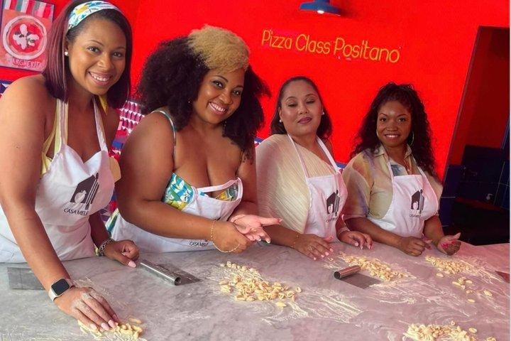 Positano Pizza Making Class, Tiramisu e bebida incluída