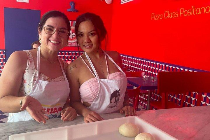 Positano Pizza Making Class, Tiramisu e bebida incluída