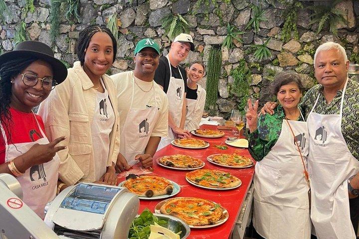 Positano Pizza Making Class, Tiramisu and Drink Included