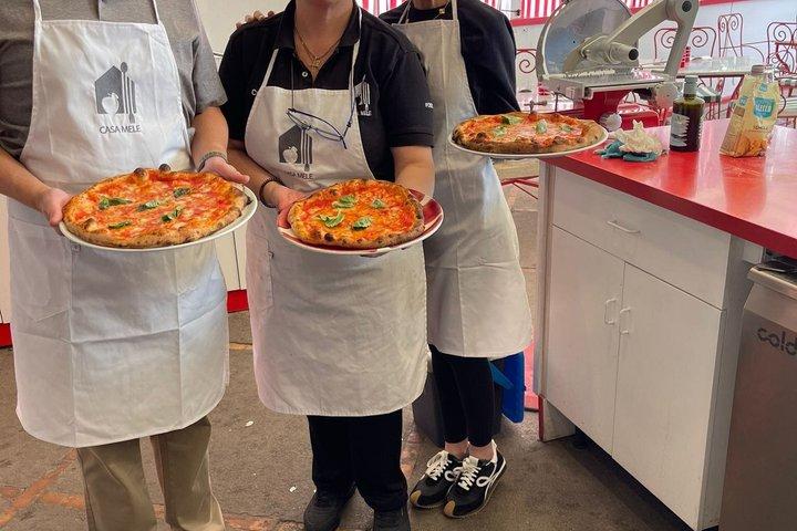Positano Pizza Making Class, Tiramisu e bebida incluída