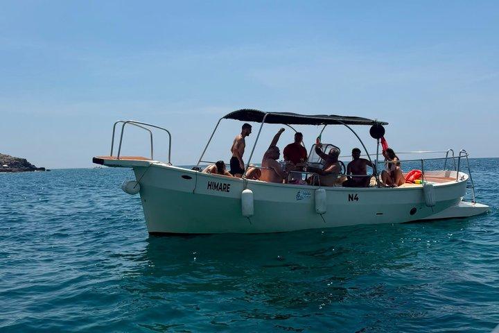 Visite guidée en bateau de 3 heures dans les grottes de Santa Maria di Leuca