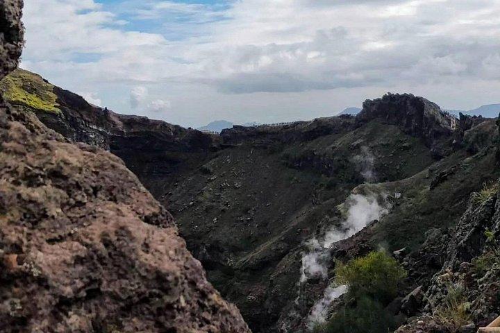 ナポリ発 ポンペイとヴェスヴィオ山日帰り旅行（チケット付き）