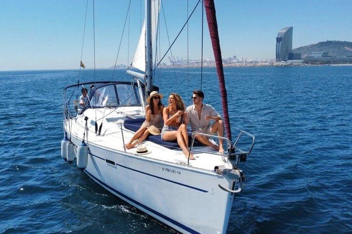 Perfekt plan: 4-timers privat sejltur i Barcelona