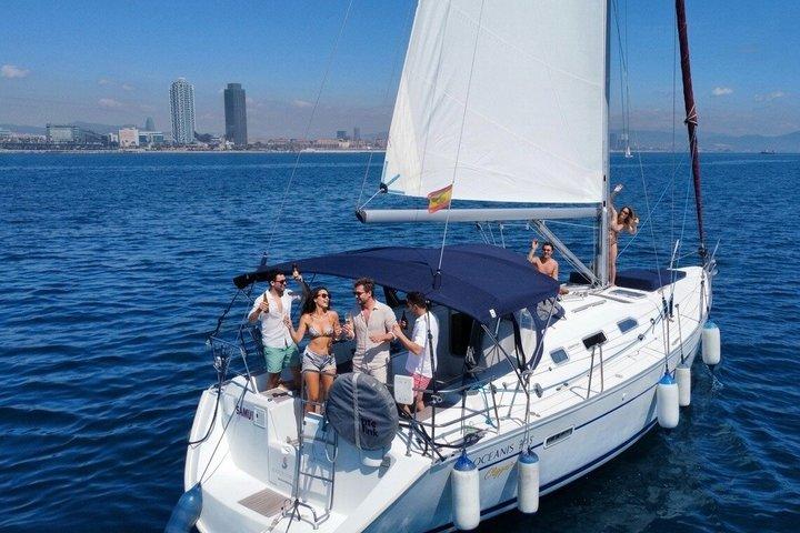 Perfekt plan: 4-timers privat sejltur i Barcelona