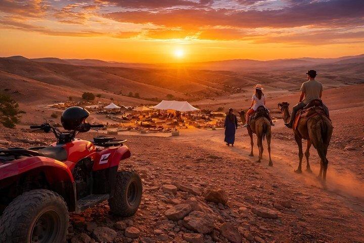 Marrocos Hammam & Agafay Desert Quad, passeio de camelo com show de jantar
