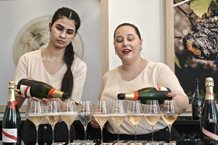 4つのテイスティング、ランス＆セラー付きパリ発シャンパン日帰り旅行