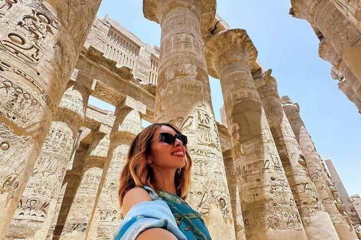 Hurghada til Luxor Comfort dagstur med kong Tutankhamuns grav