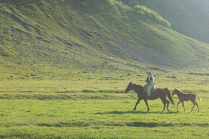 トラソ渓谷の乗馬アドベンチャー