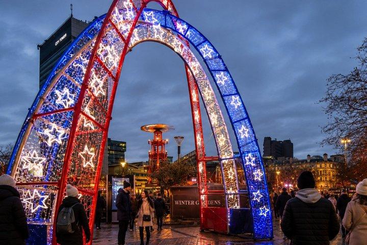 マンチェスタークリスマスツアー:現地ガイド付きプライベート&カスタム