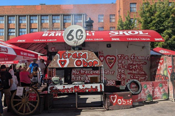 Authentische Bukarest Food Tour im Obor Markt