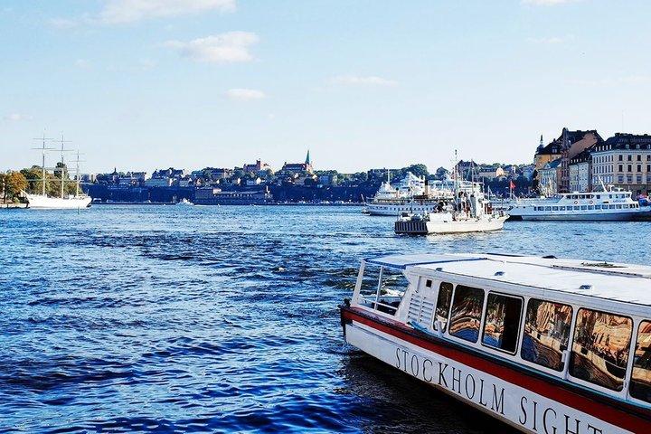 Estocolmo : Royal Palace & Gamla Stan Tour, Cruzeiro pelo Canal