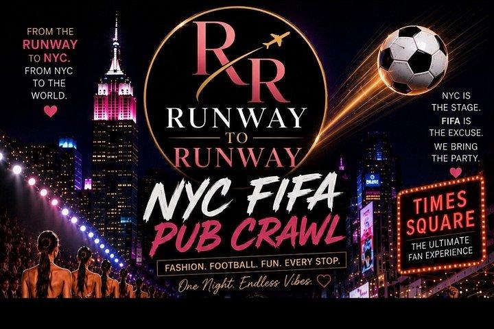 NYC Pub Crawl: Midtown/Times Square VIP Access & Prof Photos