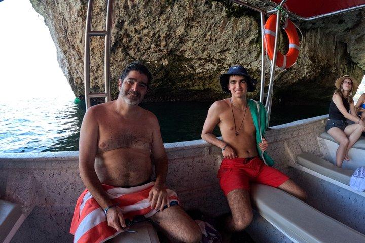 プエルト・バジャルタ：ロス・アルコス5島＆海食洞シュノーケリング