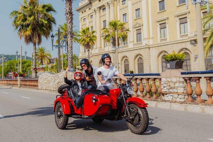 Dagtour door Barcelona per zijspanmotor