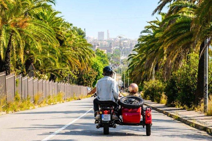 Full-Day Barcelona Tour by Sidecar Motorcycle