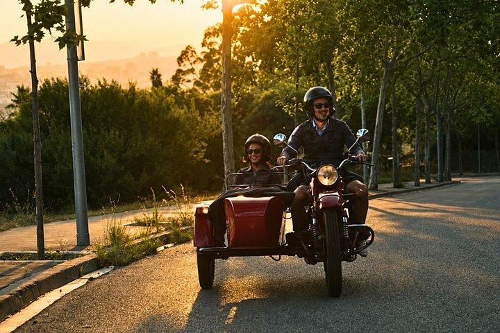 Tapas & Sunset Barcelona Tour by Sidecar Motorcycle