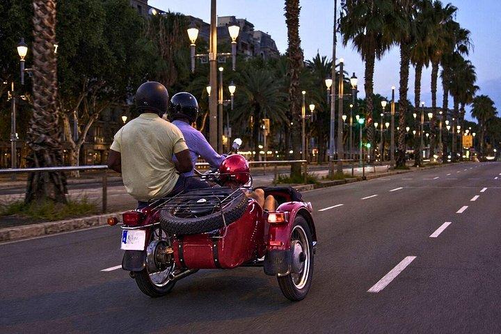 Tapas & Sunset Barcelona Tour by Sidecar Motorcycle