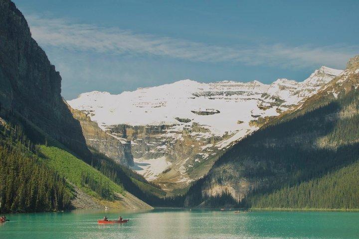 Tur och retur Shuttle Tour till Banff, Lake Louise och Moraine Lake