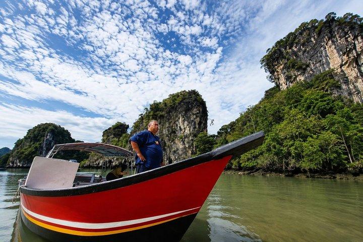 Private Langkawi Kilim Mangrove Geopark Tour with Two Face Beach