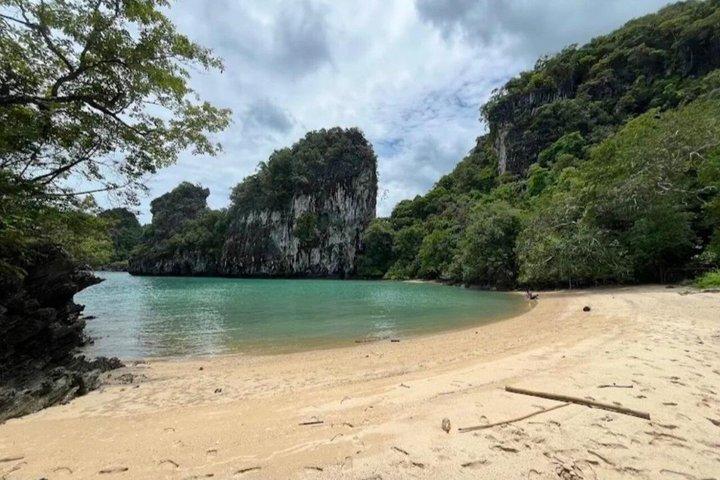 Private Langkawi Kilim Mangrove Geopark Tour with Two Face Beach