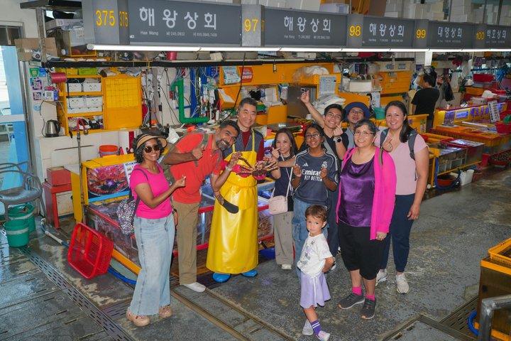 釜山フードツアーチャガルチ市場BIFF広場と九堤市場