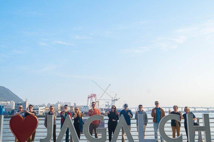 釜山フードツアーチャガルチ市場BIFF広場と九堤市場