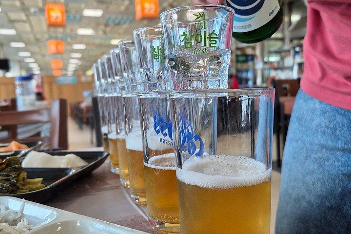 釜山フードツアーチャガルチ市場BIFF広場と九堤市場