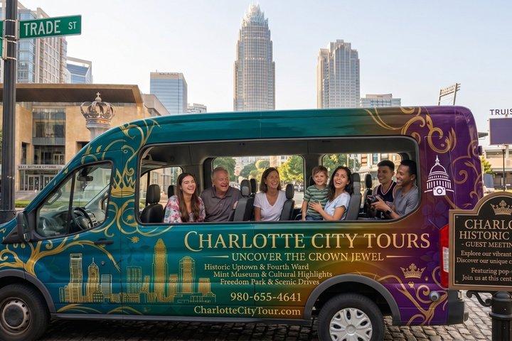 Visite guidée en minibus en plein air en petit groupe à Charlotte