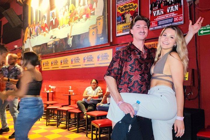 Salsa Night in Cali with a Local Male Dancer