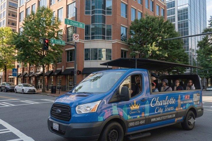 Charlotte Historische geführte Kleingruppen-Kleinbustour im Freien