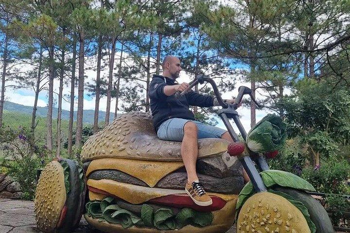 DaLat : 午前ツアー アルパインコースター、クレイジーハウス、クレイトンネル