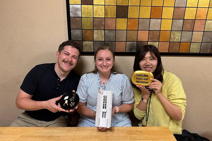 金沢：金箔体験＆芸者街ミニ散策