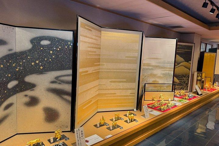 金沢：金箔体験＆芸者街ミニ散策