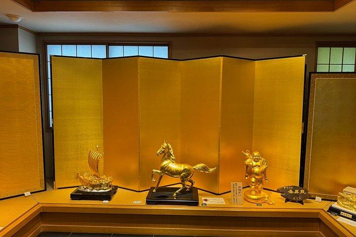 金沢：金箔体験＆芸者街ミニ散策