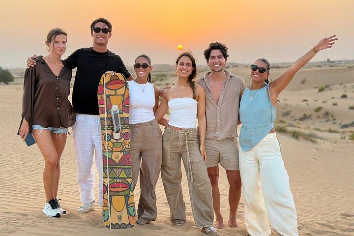 Desert Safari Abu Dhabi With Camel Ride Sand Board BBQ & Shows
