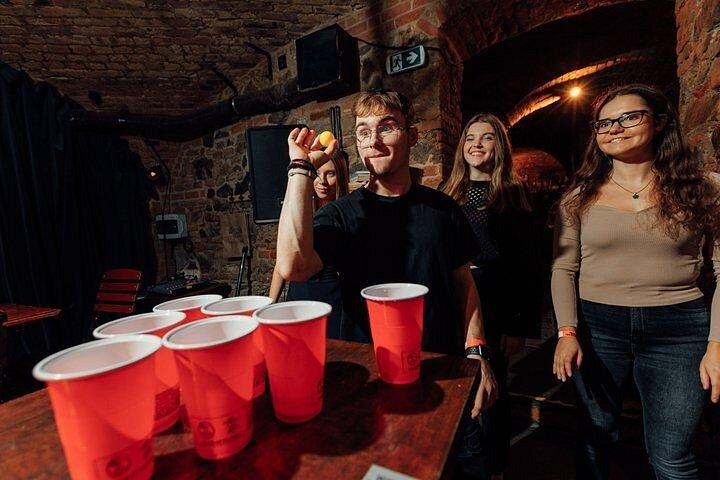 Bratislava Pub Crawl with Beer and Unlimited Mixed Drinks