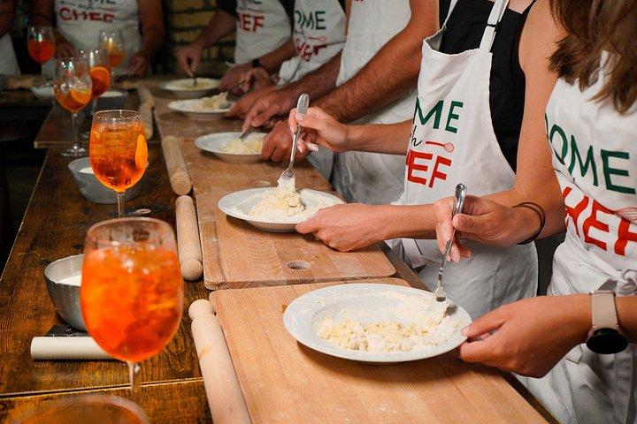 Rome : スプリッツカクテル3品＆フレッシュパスタ料理教室
