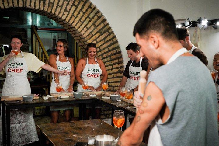 Rome : スプリッツカクテル3品＆フレッシュパスタ料理教室