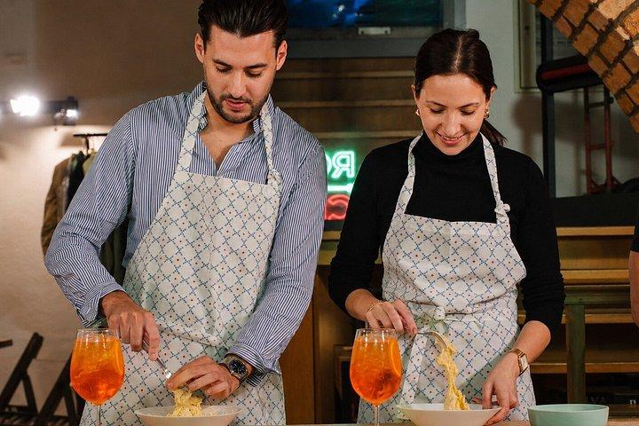 Rome : スプリッツカクテル3品＆フレッシュパスタ料理教室
