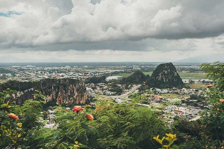ダナンプライベートツアーゴールデンブリッジ大理石の山奥様仏様