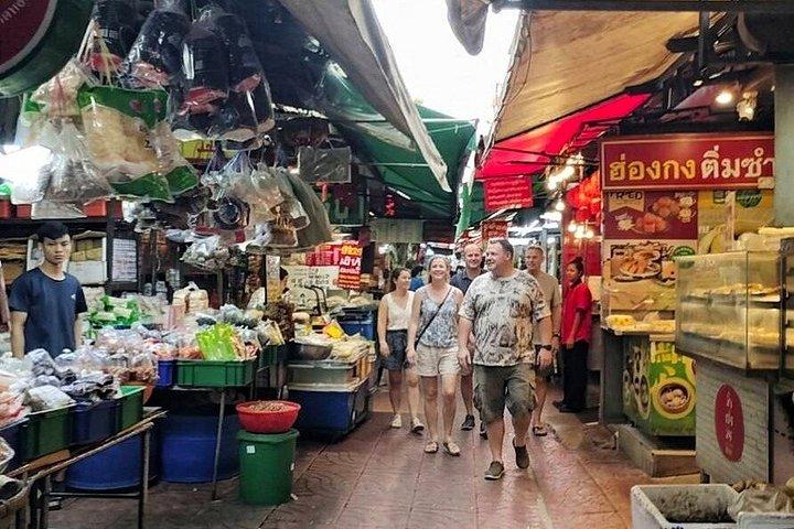 バンコクの有名なチャイナタウンのグルメ ツアー