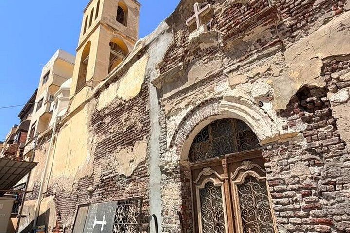 アレクサンドリア港とアレクサンドリアのホテルからロゼッタへの旅行