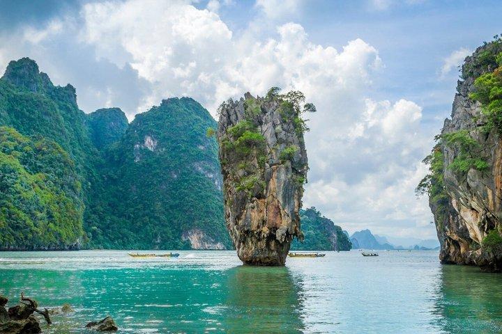 カオラックから：ジェームズボンド島と水上村