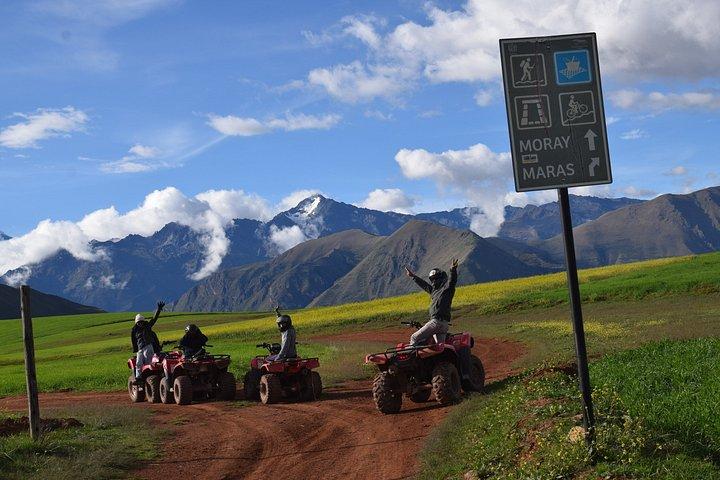 Zip Line + ATVs with Sacred Valley views small groups