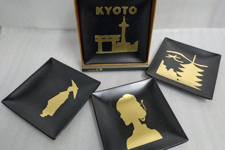 京都ユネスコ認定金箔工房 盃付き