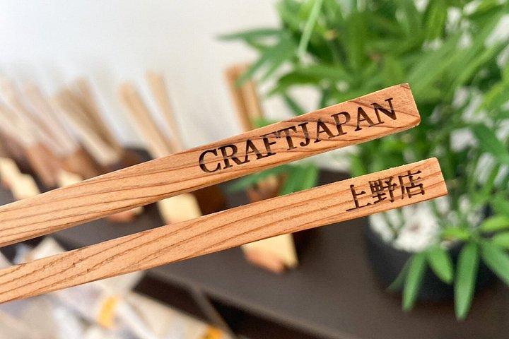 Craft Japan Ueno Chopsticks Making Workshop